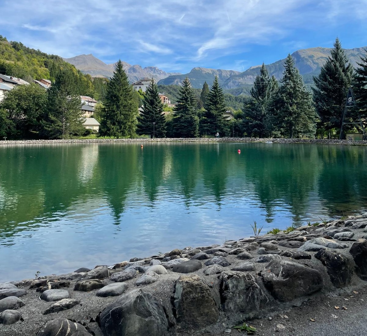 Jausiers - plan d’eau